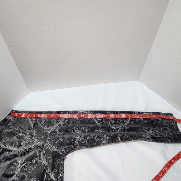 Chico's Zenergy Velour Foiled Scroll-Print Long Sleeve Women's Tunic - Picture 5 of 7